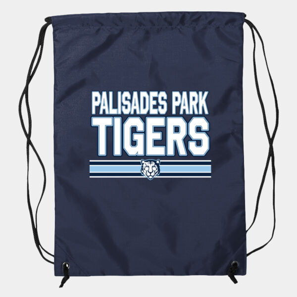 Zippered Drawstring Backpack Thumbnail